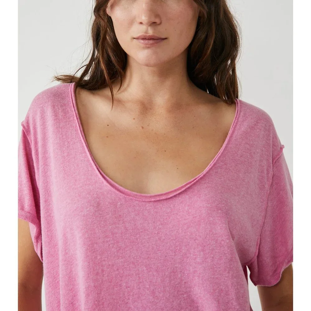 FREE PEOPLE Dylan Tee / Aurora - Picture 4 of 6